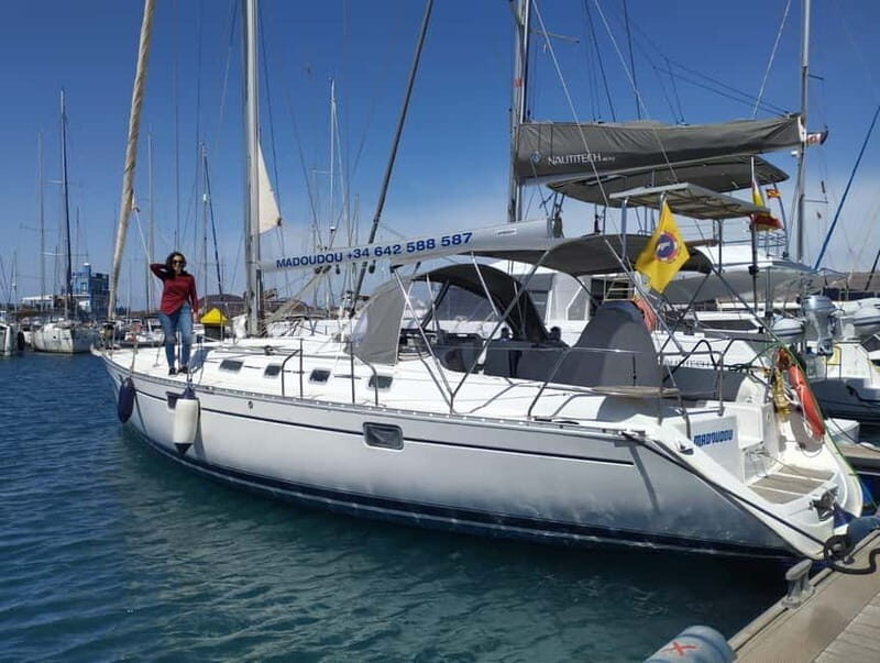 3h Whale Watching Share Tour Beneteau Oceanis 440 - Group Size and the Relax Factor (Max 11 Helps)