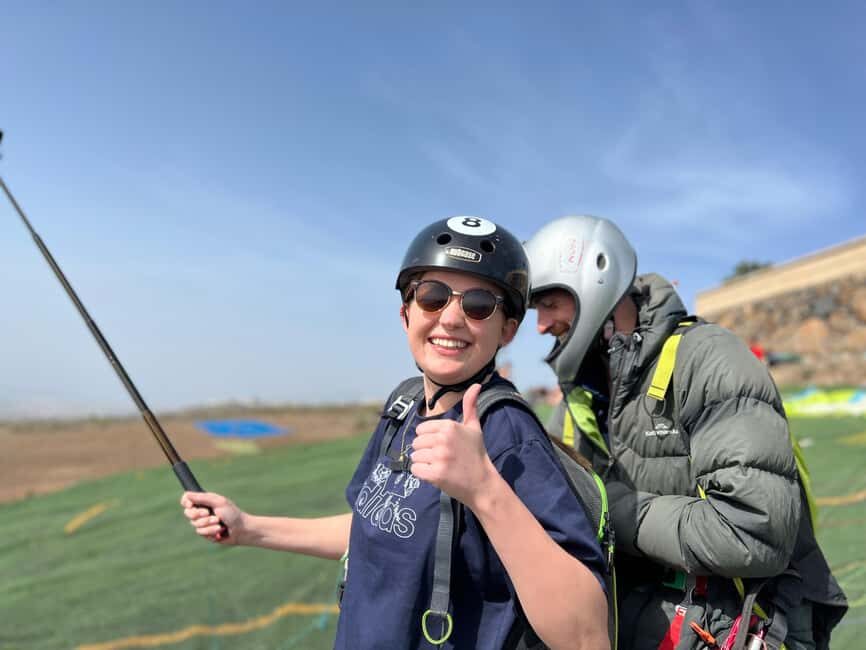 Costa Adeje: Tandem Paragliding Flight - Photos and videos: €30, and how to get the best results