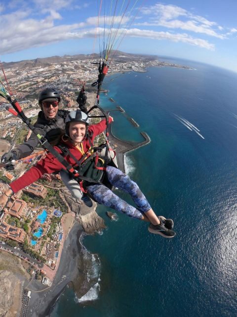 Costa Adeje: Tandem Paragliding Flight with Pickup - Tandem Paragliding Over South Tenerife in About 2 Hours