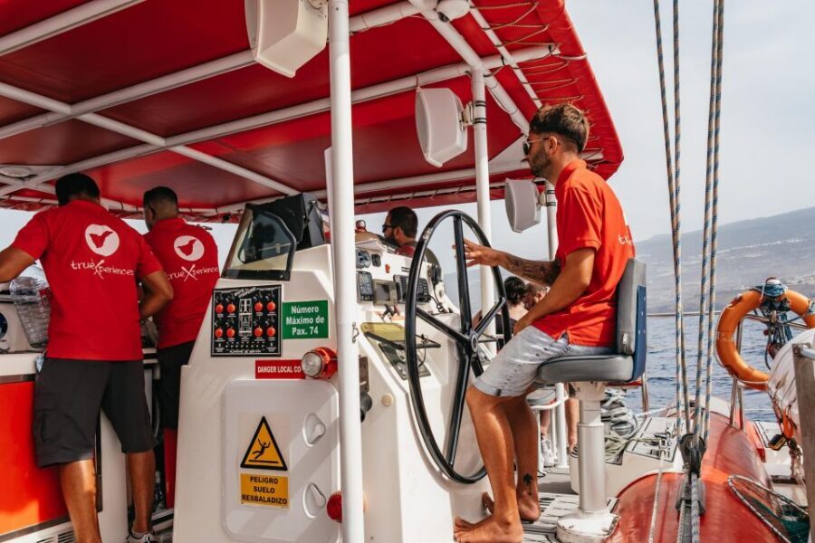 Costa Adeje: Whale & Dolphin Eco-Cruise with Snacks & Drinks - The underwater sound gear: hearing ocean voices, not just looking