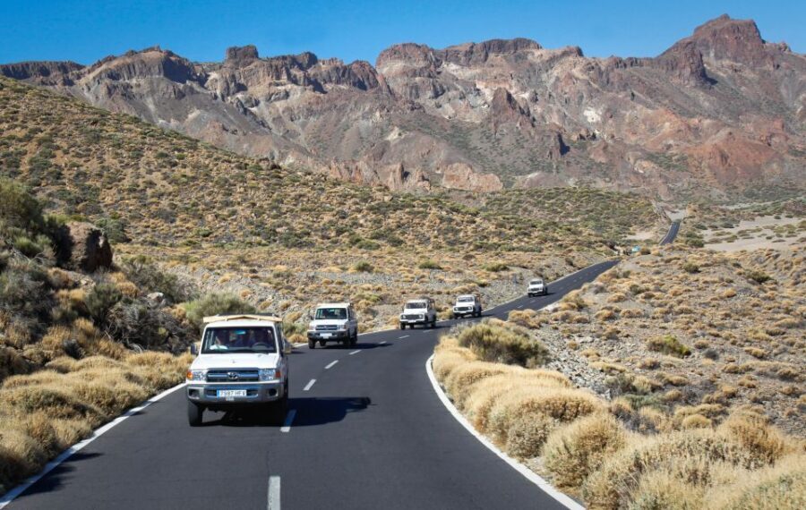 From Playa de las Américas: Full-Day Teide Jeep Safari - El Teide National Park: the volcanic evidence you can actually see
