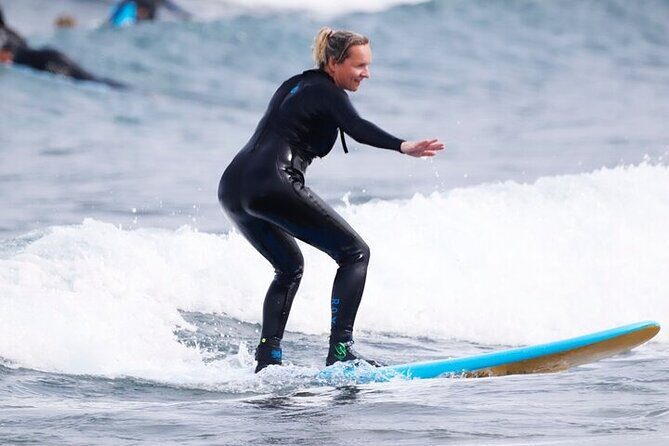 Group Surf Class in Playa de Las Américas with Photographs - Gear storage, changing comfort, and the post-surf reset
