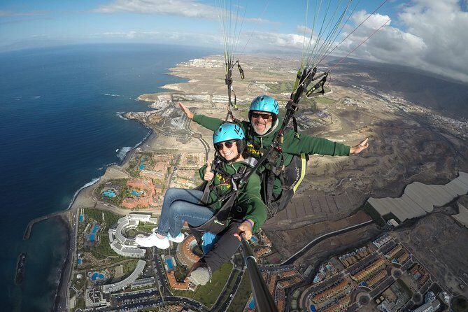 High Performance Paragliding Tandem Flight in Tenerife South - Photos and Videos: What You Get and What Costs Extra