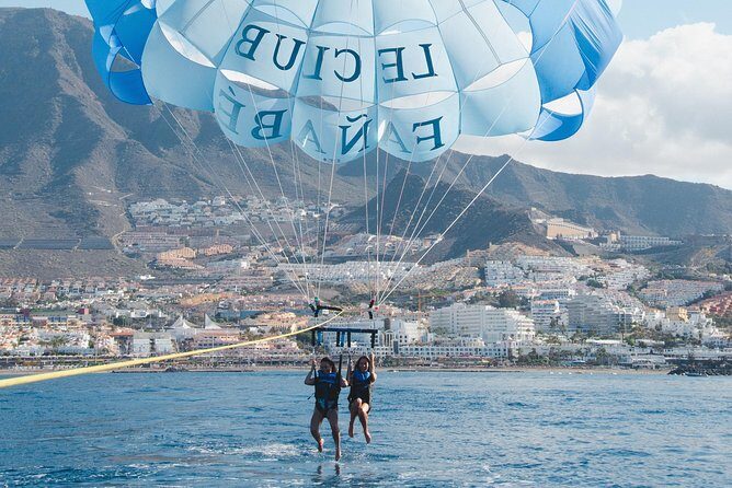 Parascending in Tenerife - What the parascending ride feels like (and what affects it)