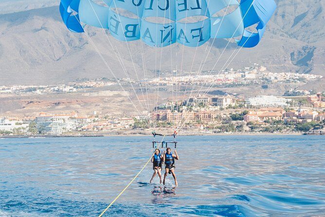 Parascending in Tenerife - Photos and souvenirs: budget it if you want the keepsake