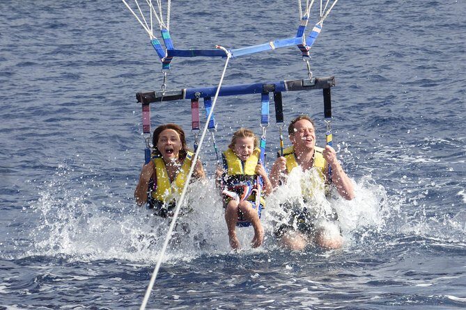 Parascending Tenerife. Stroll above the south Tenerife sea - The Dock Setup at Puerto Colón (Pontoon 4) 