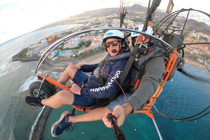 Paratrike Flight in Costa de Adeje with the World Champion - The 25-minute route over Adeje and Fañabé (and how to think about it)