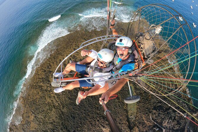 Paratrike Flight in Costa de Adeje with the World Champion - Stop 2: Costa Adeje for coast detail and bigger angles