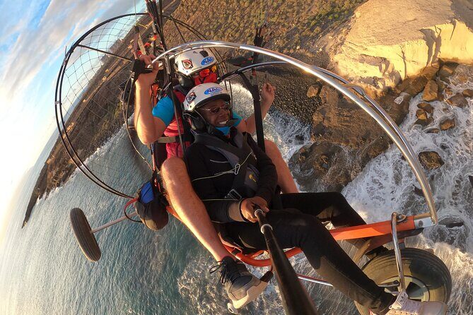 Paratrike Flight in Costa de Adeje with the World Champion - Pickup, meeting point, and how to make the start easy
