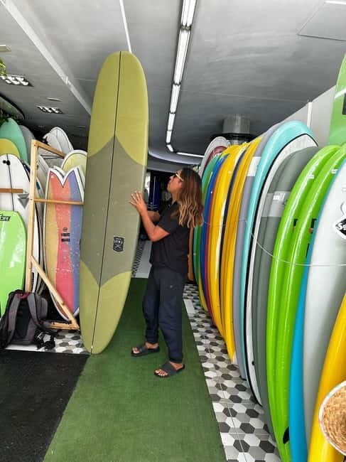 Playa de Las Américas: Premium Surf Equipment for Rent - Choosing the right surfboard in Playa de Las Américas
