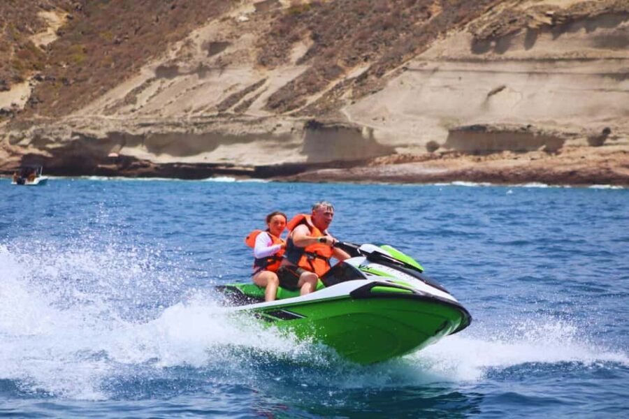 Puerto Colón: Kawasaki Jet Ski Tour Along Tenerife's Coast - What to bring, and what to leave off your body