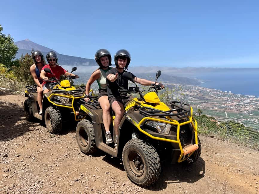 Puerto de la Cruz: Teide or Valley Off-Road Quad Tour - Key highlights worth planning for