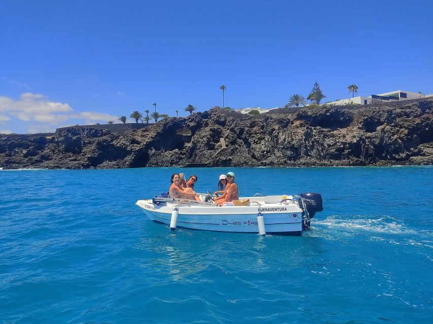 Rent a Boat with No License, Self Drive - Swim and Snorkel Stops: Bahía de las Maravillas and Punta Negra