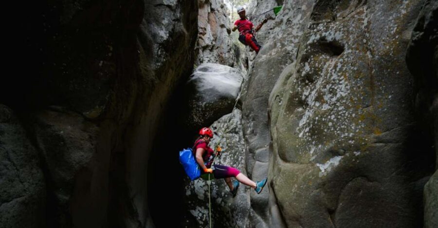 Santa Cruz de Tenerife: Vilaflor Canyoning Tour - Vilaflor’s basalt canyon: what you’re really rappelling into