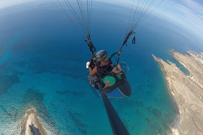 Tandem Paragliding Flight in South Tenerife - The preflight routine: gear, briefing, and getting your nerves under control