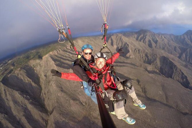 Tandem Paragliding Flight in South Tenerife - Getting there: hotel pickup in Costa Adeje, Los Cristianos, and more