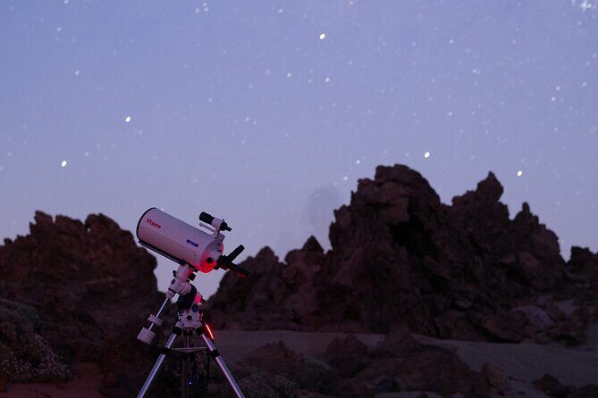 Teide National Park: Moonlight Tour & Stargazing Experience - Your 80 minutes in the dark: how the session typically flows