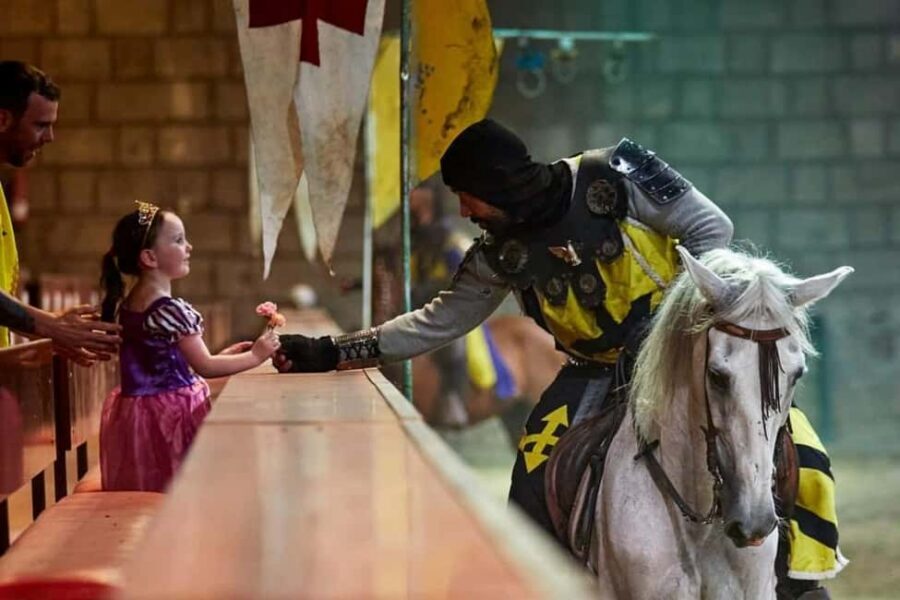 Tenerife: Castillo San Miguel Medieval Show with Dinner - Dinner during the jousts: the set menu and how it feels