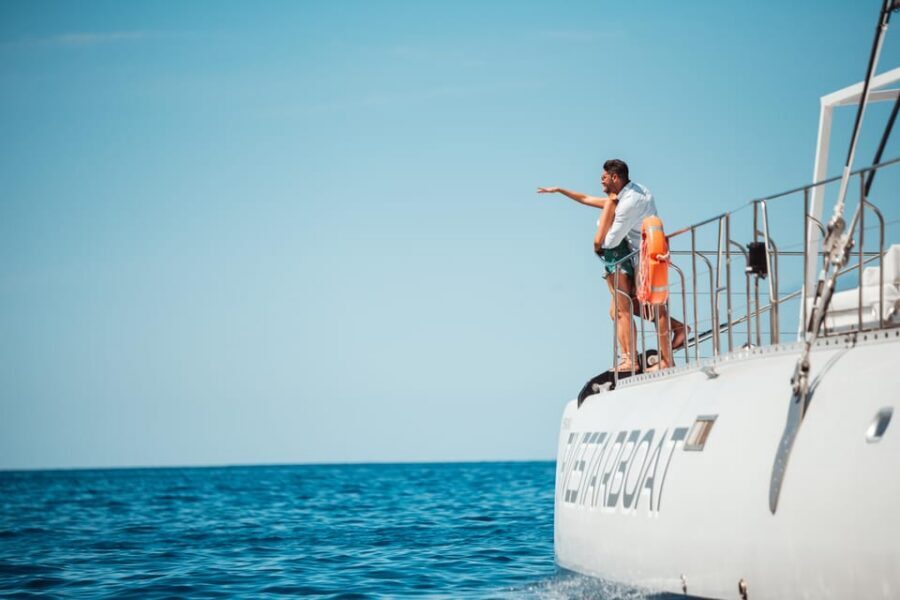 Tenerife: Catamaran Cruise with Brunch and Unlimited Drinks - Diego Hernández Beach Stop: Swimming and Snorkeling Without the Rush