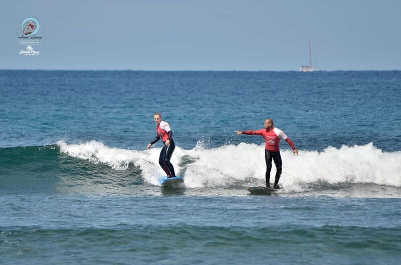 Tenerife : clases de surf para principiantes y intermedios - The 30-Minute Theory at Parque Santiago 2: Quick, Useful, and Not Overdone