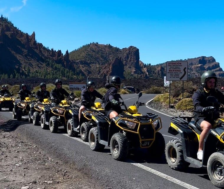 Tenerife: Guided Group Quad Tour on Mount Teide - From Santa Cruz to Jurassic Quad: how the day starts