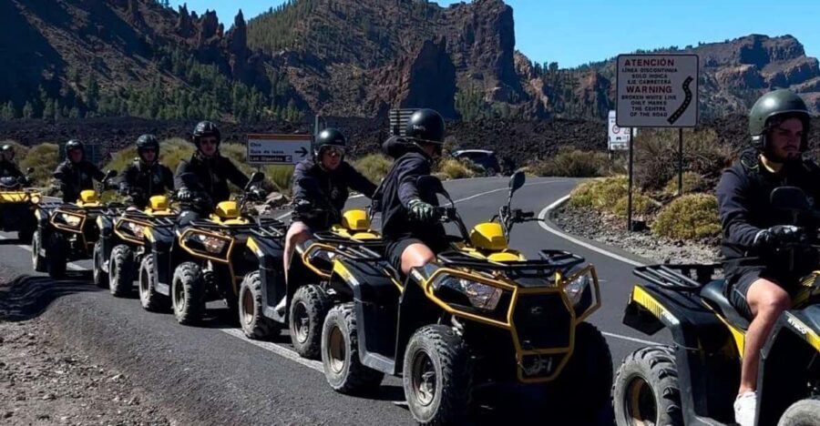 Tenerife: Guided Group Quad Tour on Mount Teide - The 40-minute off-road segment: where the thrill actually happens