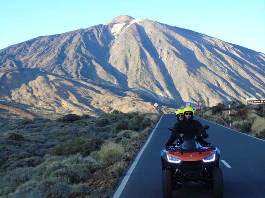 Tenerife Guided Quad Bike Tour to Teide National Park - Inside Teide National Park: craggy rocks, guided pacing, and real “uneven” riding