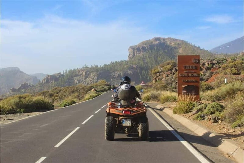 Tenerife, Guided Quad Tour on Mount Teide with Drink - Quad Garage start: briefing, gear, and getting in the groove