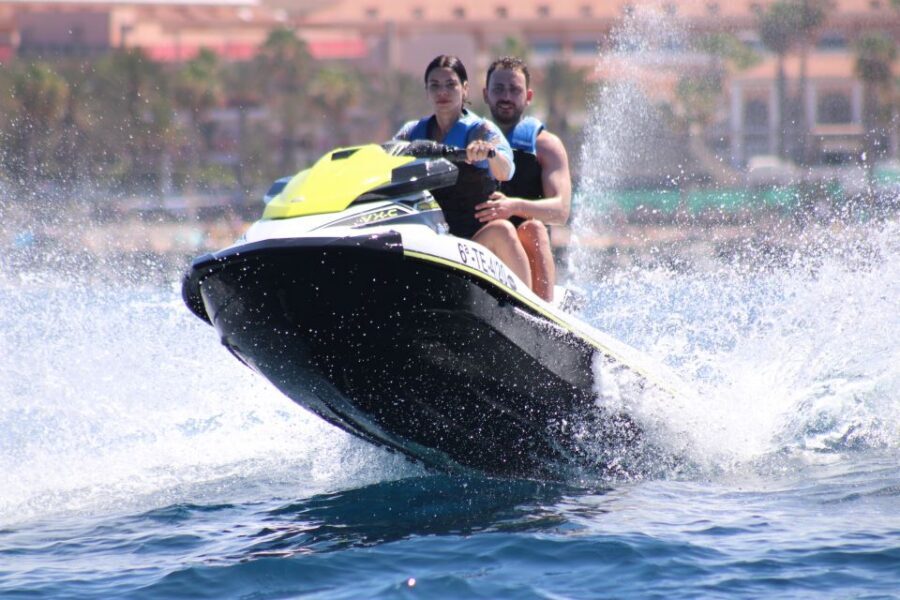 Tenerife: Jet Ski Guided Tour with Optional Photo Service - Yamaha Jet Skis and a Support Boat: Comfort With Controlled Chaos