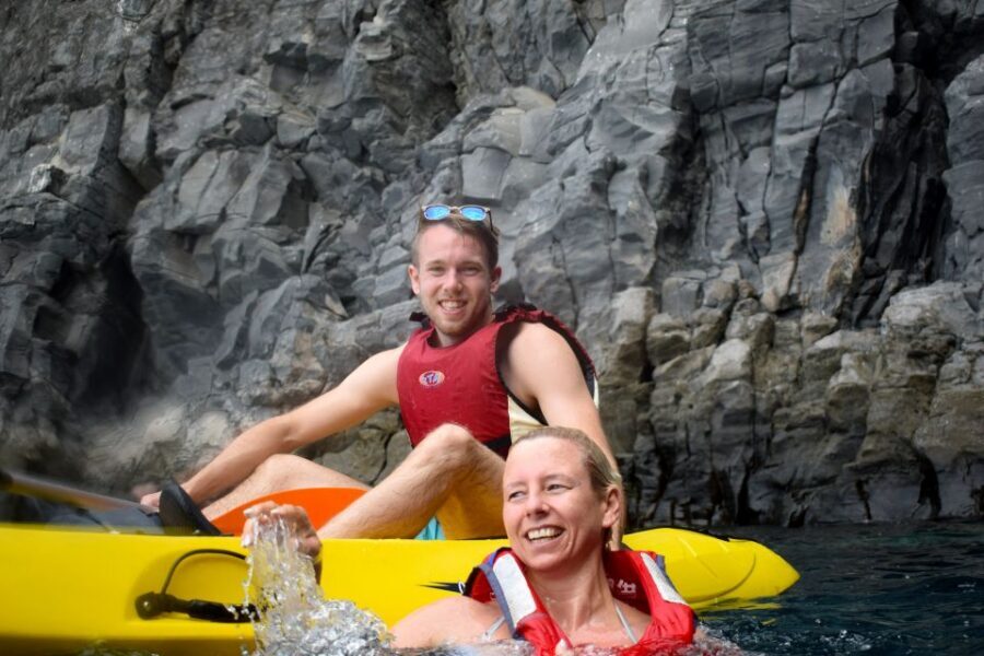 Tenerife: Kayak and Snorkel with Turtles, Wetsuits Included - Cueva de los Enamorados: The Short Stretch That Keeps the Scenery Fresh