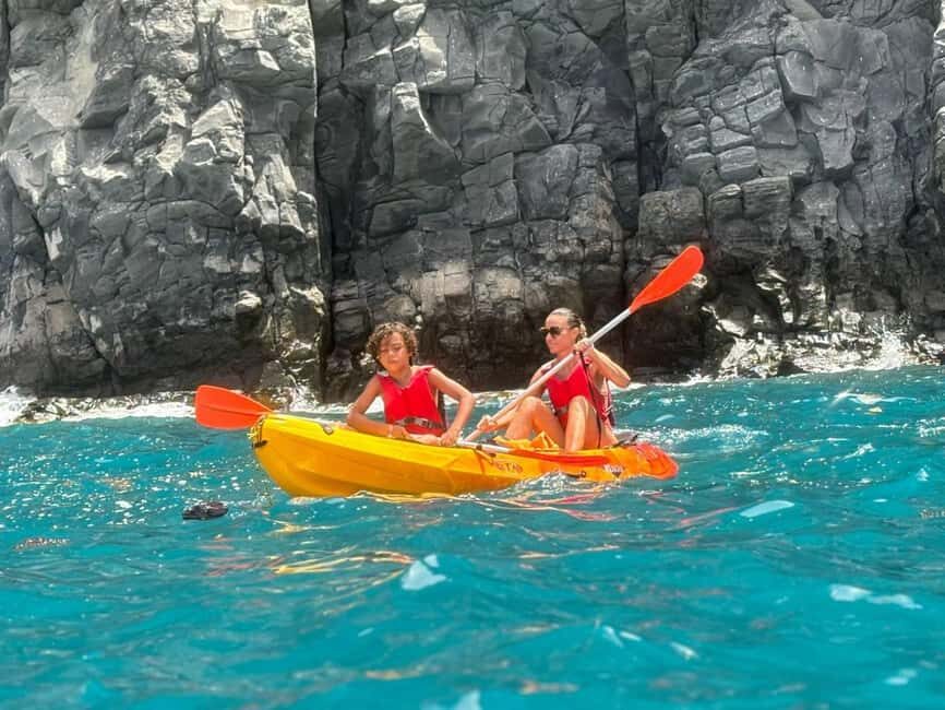 Tenerife: Kayak & Snorkeling, Marine Fauna Watching - La Arenata (La Arenita) start: safety briefing + gear that actually helps