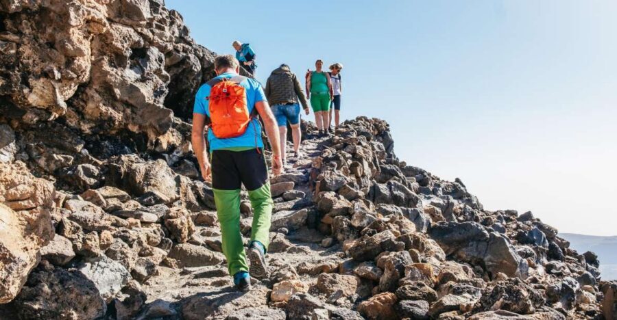 Tenerife: Mount Teide Summit Hiking Adventure with Cable Car - The big climb: from La Rambleta toward the summit viewpoints