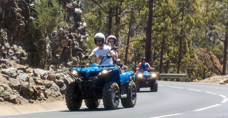 Tenerife: Quad Adventure Tour in Teide National Park - Teide National Park goes from pine to volcano in four hours