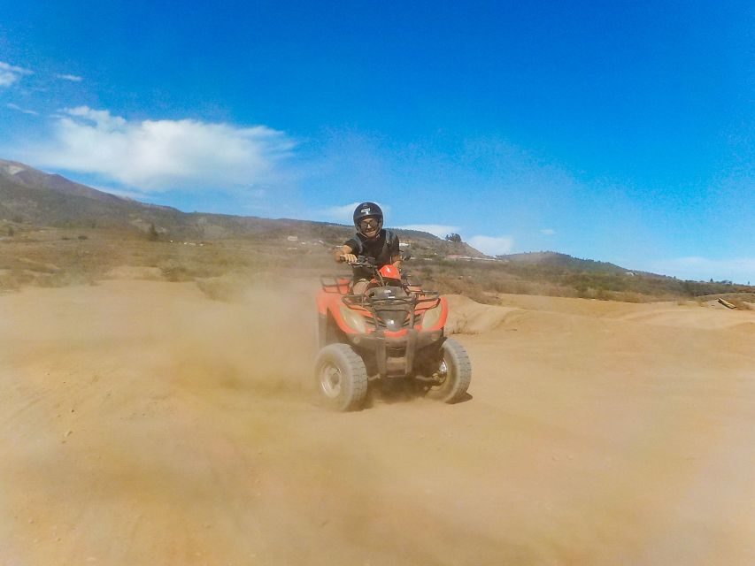 Tenerife: Quad Adventure Tour in Teide National Park - Stops that keep the tour fun: café break and photo time near Teide