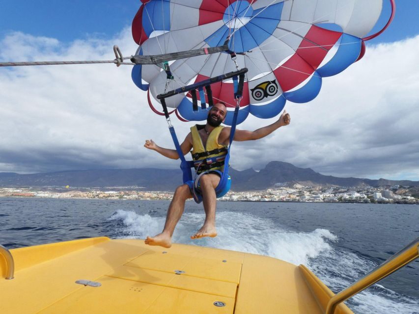 Tenerife South: Parascending Experience with Boat Ride - Key things that make this parasailing worth it