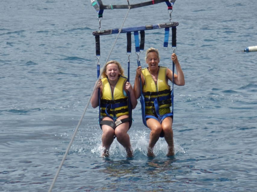 Tenerife South: Parascending Experience with Boat Ride - The 10-minute flight up to 100 meters: Teide, coastline, and the surprise of calm