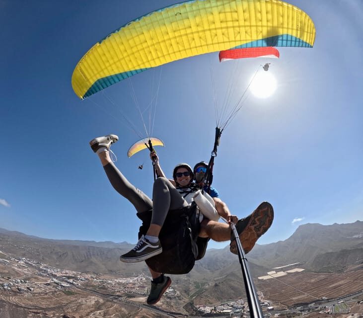 Tenerife: Tandem Paragliding in Adeje with hotel transfer - Hotel Pickup and the Road to the Takeoff Area