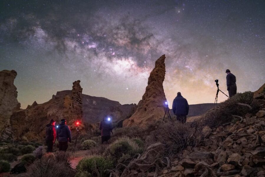 Tenerife: Teide National Park Sunset & Stargazing Tour - Pickup, travel time, and how the evening is paced