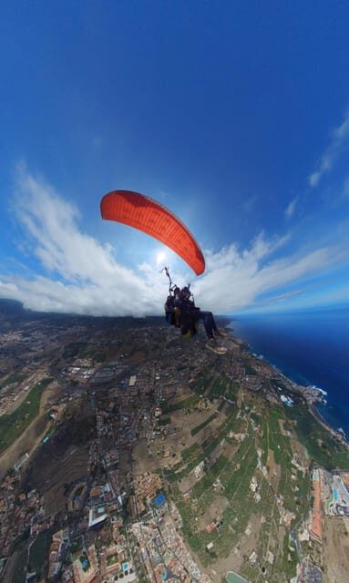 Vuelo Parapente Tenerife Teide (2200 metros) - From Puerto de la Cruz hotel pickup to the Teide launch point