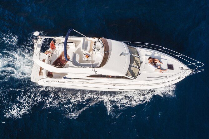 Whales and Dolphins excursion on a Luxury Yacht in Canary Islands - Stop 1: spotting whales and dolphins off Tenerife’s south coast